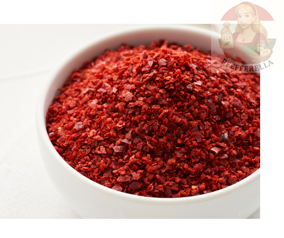 Zerkleinerte Chili ohne Kerne 3x3 mm