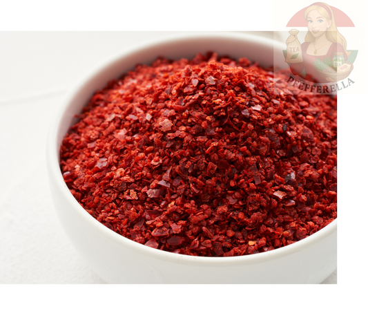 Zerkleinerte Chili ohne Kerne 3x3 mm