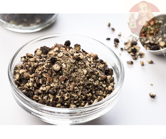 Pfeffer, schwarz, grob gemahlen