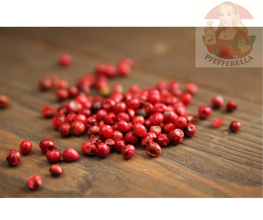 Pfeffer, rosa, ganz
