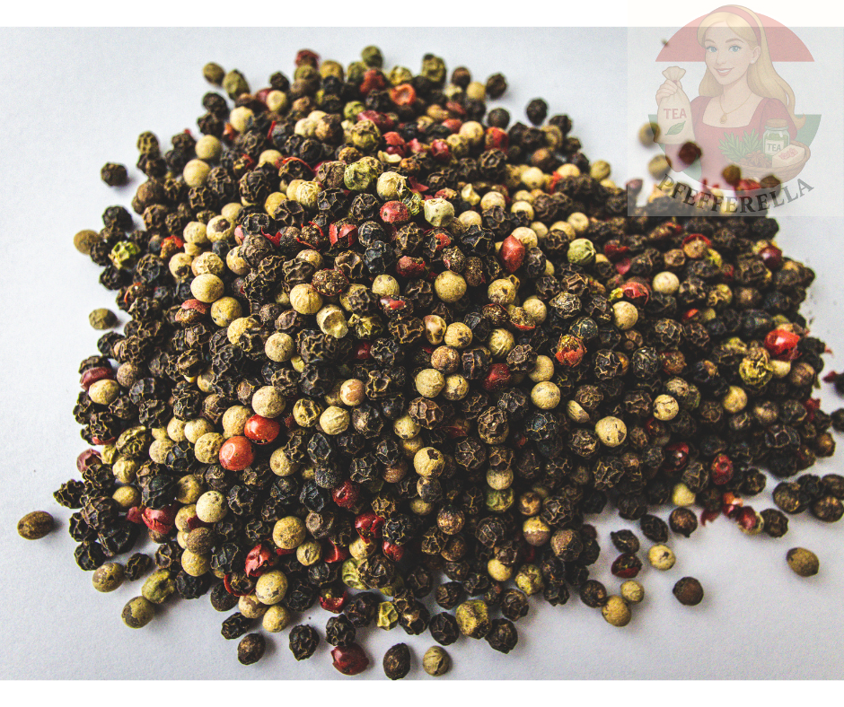 Bunter Pfeffer, ganz